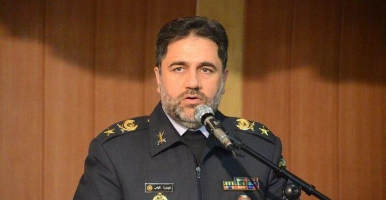 العميد علي رضا إلهامي قريباً ازاحة الستار عن منظومة جديدة للدفاع الجوي محلية الصنع متطورة باسم "عقاب" ،