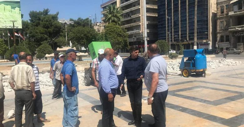 وفق رؤى هندسية ومعمارية وبهدف إعادة الألق تأهيل مركز مدينة حلب
