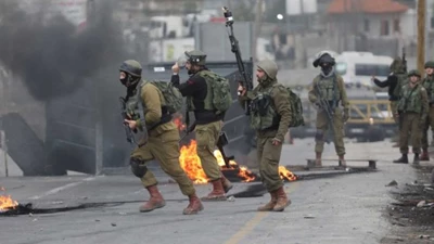 مواجهات عنيفة في فلطسين المحتلة