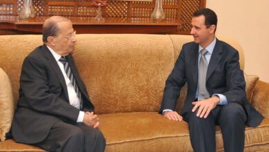 اتصال بين الرئيس عون ونظيره السوري
