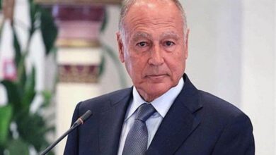 الأمين العام لجامعة الدول العربية أبو الغيط