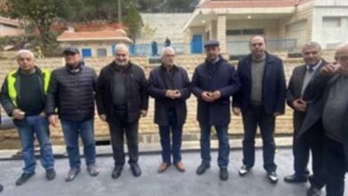 الوزير ياسين والنائب رعد يتفقدان نبع الطاسة