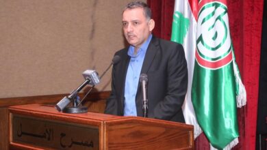 ممثلاً دولة الرئيس بري في تخريج كوادر حركية