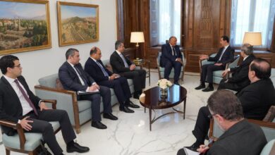 الرئيس الأسد يستقبل وزير الخارجية المصري