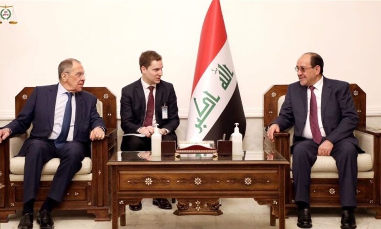 المالكي ولافروف يبحثان آخر المستجدات