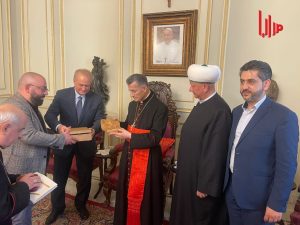 مفتي روسيا يزور البطريرك الراعي