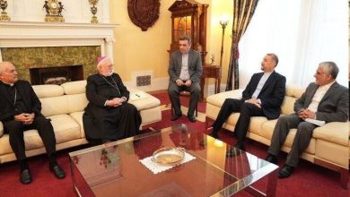 عبداللهيان يلتقي وزير خارجية الفاتيكان في نيويورك
