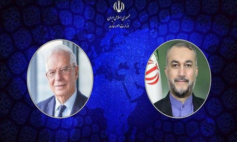 عبداللهيان: السبيل الوحيد لإعادة الاستقرار هو وقف الجرائم