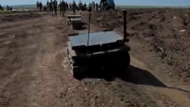 الجيش الروسي يختبر روبوتاً برمائياً جديداً