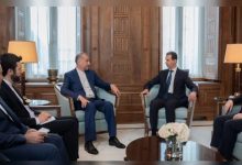 الرئيس الأسد يبحث مع عبد اللهيان سبل دعم الشعب الفلسطيني