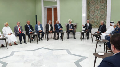 الرئيس الأسد يلتقي وفد اتحاد المهندسين العرب