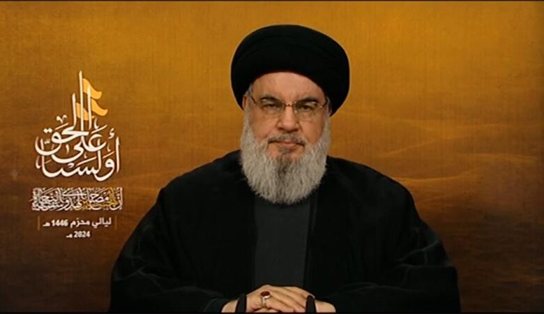 السيد نصر الله: نحن في قلب الحدث الكربلائي