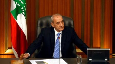 الرئيس بري يعزي سلطان عُمان بضحايا الاعتداء الإرهابي