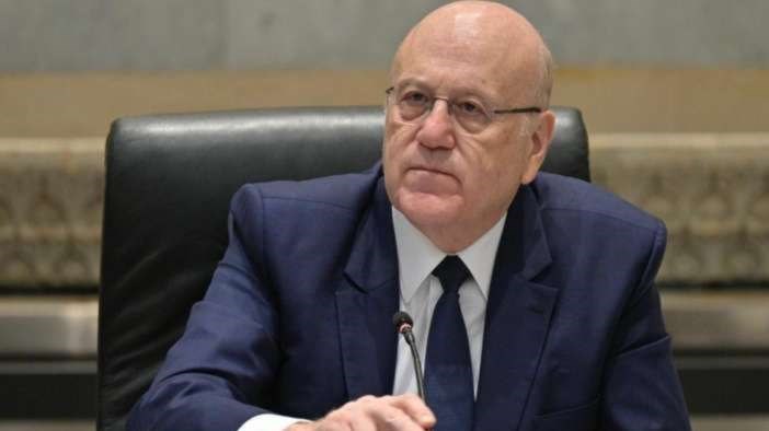 ميقاتي دان العدوان الاسرائيلي الجديد على المدنيين في النبطية
