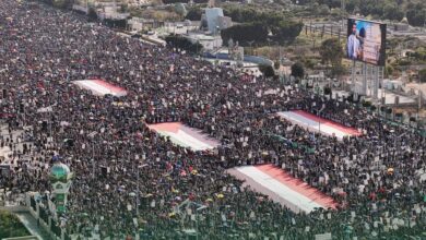 مسيرات مليونية في اليمن نصرة للشعب الفلسطيني