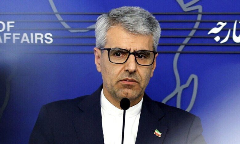 بقائي: لا يمكن تحقيق الأمن في غرب آسيا بالإعتماد على طرف ثالث