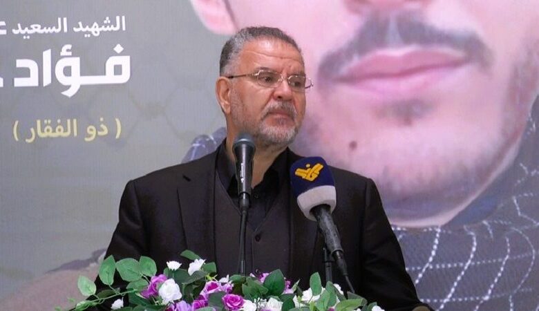 النائب فيّاض: يجب التمسّك بوحدتنا الوطنية لمواجهة المشروع "الإسرائيلي"
