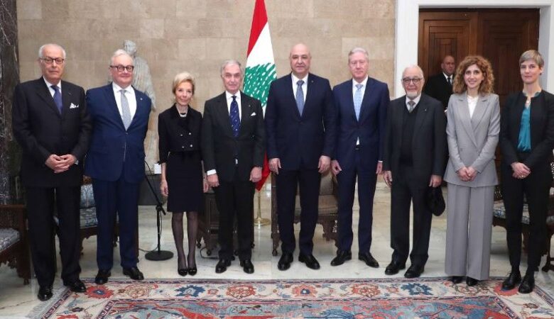 الرئيس عون يستقبل وفد منظمة فرسان مالطا