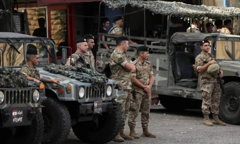 الجيش اللبناني يتخذ تدابير على الحدود مع سوريا لضبط الأمن