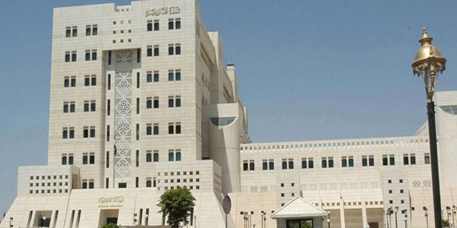 إدانة العدوان الصهيوني على سورية