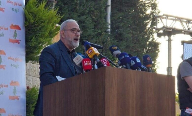 قماطي: لن نسلّم لبنان للذئاب وسنبقى محافظين على استراتيجية دفاعية تحميه