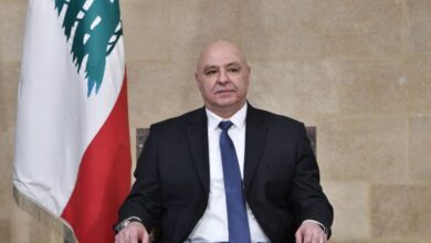 عون يدعو لدعم الصليب الأحمر … ويتابع تطورات الجنوب