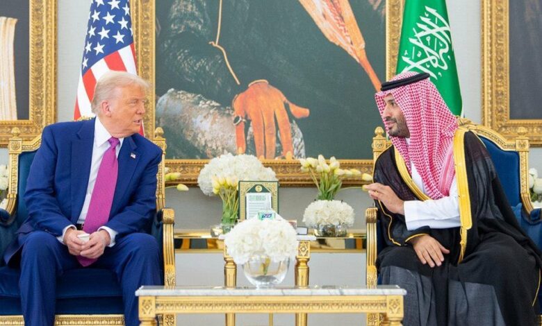 ترامب يصل السعودية
