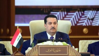 رئيس الوزراء العراقي يفتتح أعمال القمة العربية