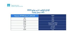 8 دول في "أوبك+" تقرر زيادة إنتاجها النفطي