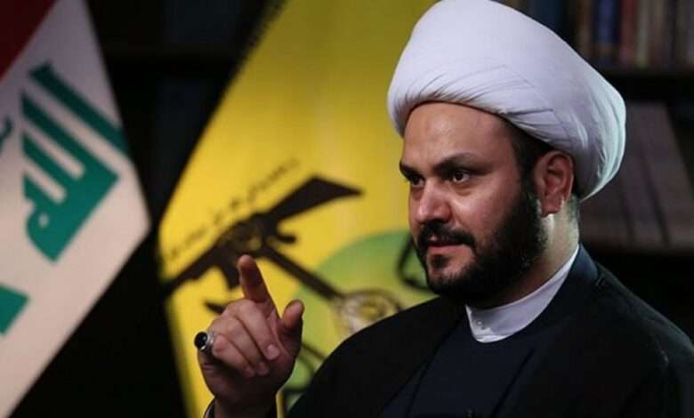 الشيخ الكعبي يتوعّد بردّ قاس: "نارنا ستلتهمكم"