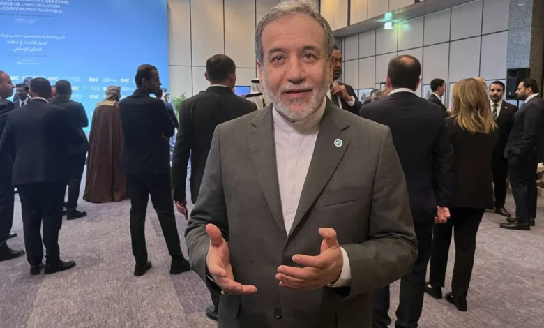 عراقجي: من الواضح أن ترامب هو من يقود هذه الحرب ضدنا