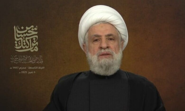 الشيخ قاسم: عندما يتوفر البديل الدفاعي نناقش التفاصيل