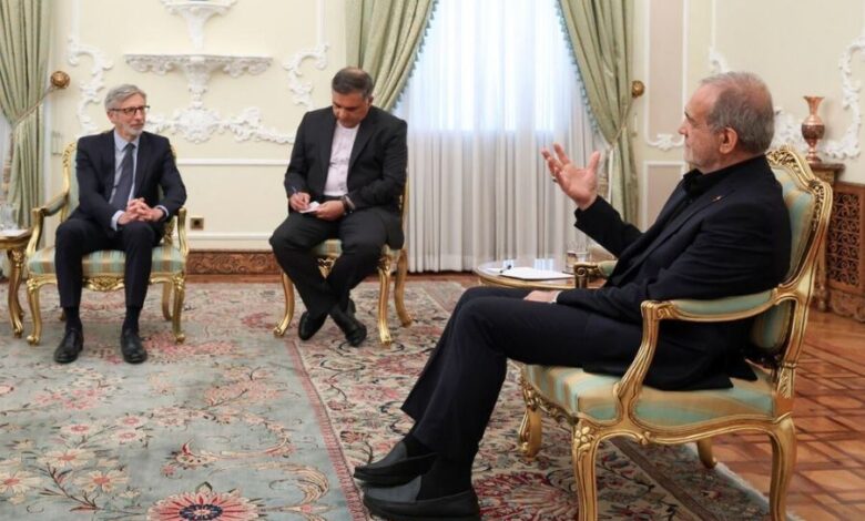 بزشكيان: إيران مستعدَّة للحوار ولا تسعى للحرب