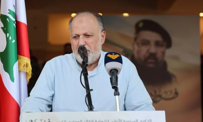 عضو كتلة الوفاء للمقاومة النائب علي عمّار