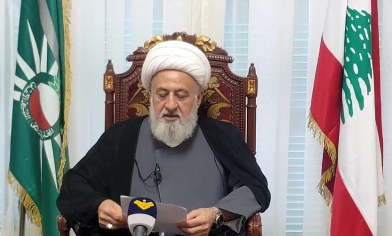 الشيخ الخطيب: المشروع "الإسرائيلي" موجّه ضد كلّ لبنان 