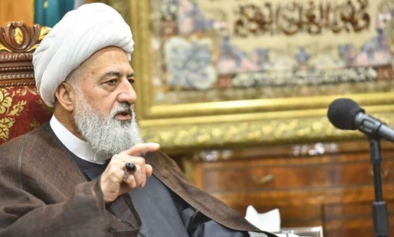 العلامة الخطيب: المبعوث الأميركي حقق هدفه في نقل المواجهة
