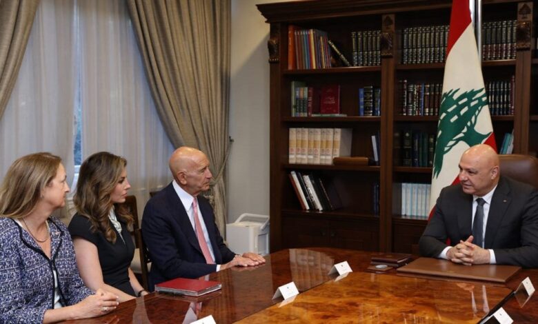 برّاك: واشنطن حاولت على مدى عقود نزح سلاح حزب الله