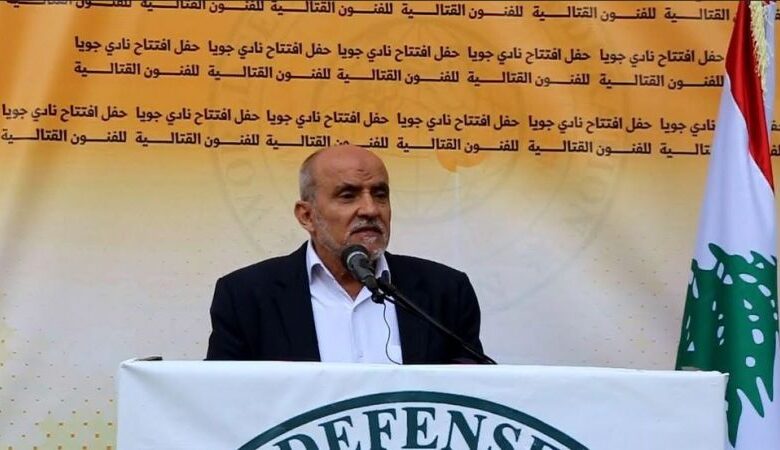 جشي: أسف لمسارعة الحكومة إلى تبني ورقة الوصاية الأمريكية