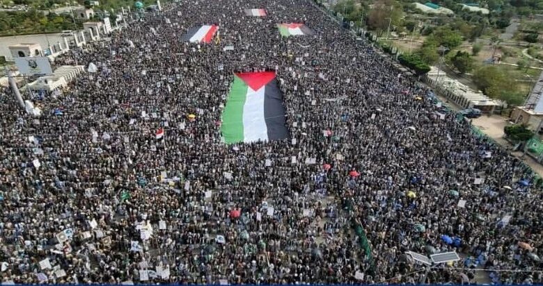 مسيرات مليونية في صنعاء والمحافظات