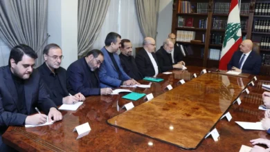 الرئيس عون: لبنان راغب في التعاون مع إيران
