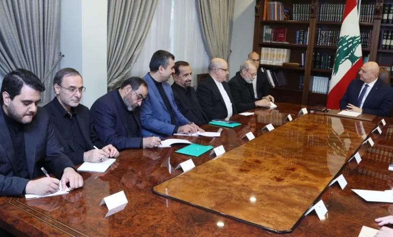 الرئيس عون: لبنان راغب في التعاون مع إيران