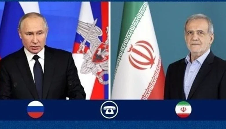 اتصال هاتفي بين بزشكيان وبوتين 