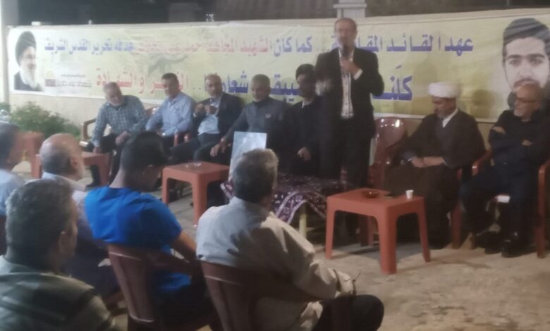 الموسوي: المقاومة قدرنا وخيارنا
