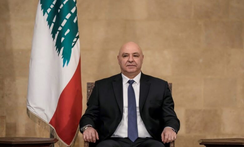 رئيس لبنان يطلب هذا الامر من الولايات المتحدة الامريكية