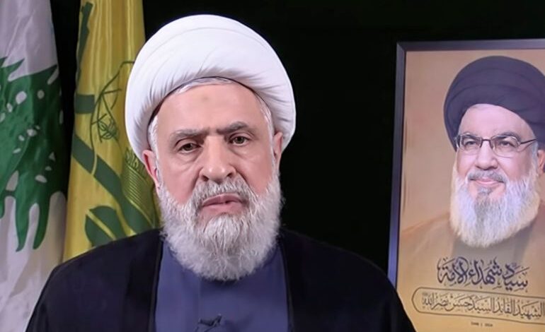 الشيخ قاسم : هذه المقاومة لا يمكن إلا أن تبقى مرفوعة الرأس