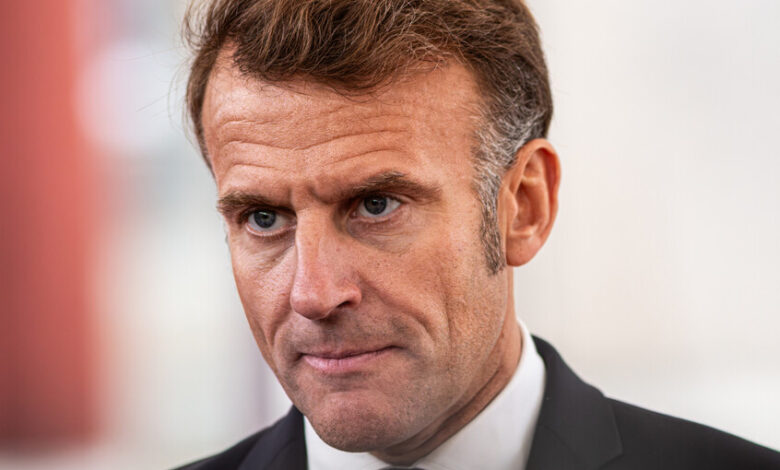 ماكرون يبحث حكم مؤقت لغزة دون حماس