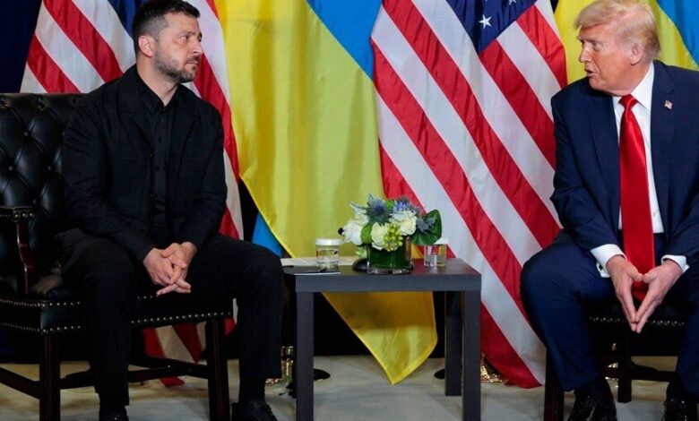 ترامب يبحث مع زيلينسكي تزويد أوكرانيا "توماهوك"