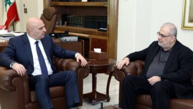 لقاء بين عون ورعد: التوافق على معالجة التباينات بحرص على تحقيق المصلحة الوطنية