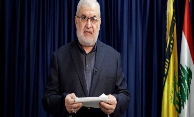 رعد : المقاومة في لبنان هي قوة للمجتمع وللدولة