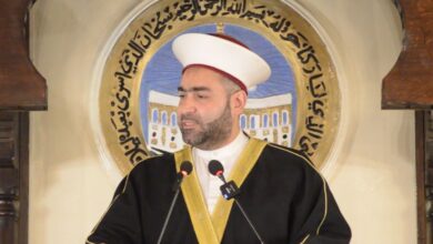 الشيخ القطان يستنكر الاعتداءات الصهيونية على لبنان